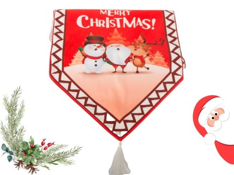 Bieżnik na stół świąteczny bałwanek wigilijny na boże narodzenie 205x35cm Bieżnik na stół świąteczny bałwanek wigilijny na boże narodzenie 205x35cm