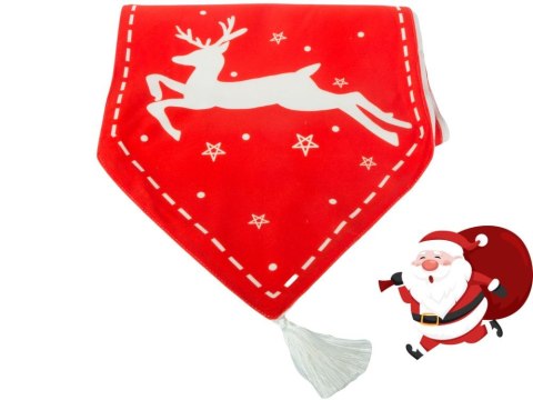 Bieżnik na stół świąteczny renifer wigilijny na boże narodzenie 205x35cm Bieżnik na stół świąteczny renifer wigilijny na boże narodzenie 205x35cm