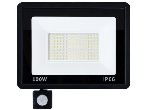 Halogen naświetlacz reflektor led 100w 6000k z czujnik ruchu zmierzchu ip66 Halogen naświetlacz reflektor led 100w 6000k z czujnik ruchu zmierzchu ip66