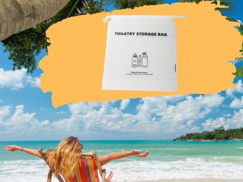 Kosmetyczka torba podróżna na przybory toaletowe organizer do samolotu Kosmetyczka torba podróżna na przybory toaletowe organizer do samolotu