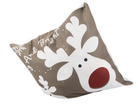 Poszewka świąteczna na poduszkę 45x45 na boże narodzenie renifer rudolf Poszewka świąteczna na poduszkę 45x45 na boże narodzenie renifer rudolf
