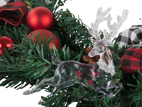 Renifer zawieszka na choinkę ozdoba świateczna z brokatem boże narodzenie Renifer zawieszka na choinkę ozdoba świateczna z brokatem boże narodzenie