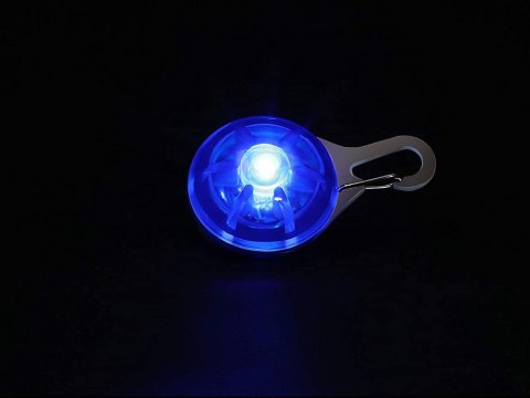 Świecąca lampka led na obrożę zawieszka dla psa kota światełko do obroży Świecąca lampka led na obrożę zawieszka dla psa kota światełko do obroży