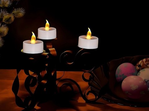 Świeczka led na baterie do znicza ozdoba do stroika efekt płomienia Świeczka led na baterie do znicza ozdoba do stroika efekt płomienia