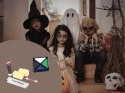 Sztuczna rana makijaż na halloween do malowania blizny rany makeup skóra