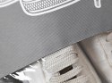 Worek etui na buty ubrania do przechowywania podróżny ze sznurkiem szary