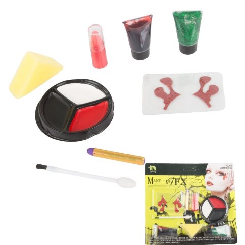 Zestaw do makijażu wampira draculi do twarzy na halloween makeup z krwią Zestaw do makijażu wampira draculi do twarzy na halloween makeup z krwią