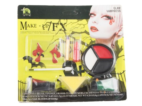 Zestaw do makijażu wampira draculi do twarzy na halloween makeup z krwią Zestaw do makijażu wampira draculi do twarzy na halloween makeup z krwią