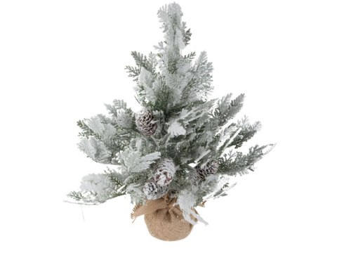 Choinka sztuczna śnieg mała 45cm ozdobna na biurko stół gęsta ośnieżona Choinka sztuczna śnieg mała 45cm ozdobna na biurko stół gęsta ośnieżona
