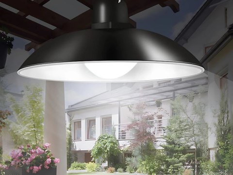 Lampa solarna led wisząca ogrodowa zewnętrzna z pilotem czujnik zmierzchu Lampa solarna led wisząca ogrodowa zewnętrzna z pilotem czujnik zmierzchu