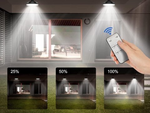 Lampa solarna led wisząca ogrodowa zewnętrzna z pilotem czujnik zmierzchu Lampa solarna led wisząca ogrodowa zewnętrzna z pilotem czujnik zmierzchu