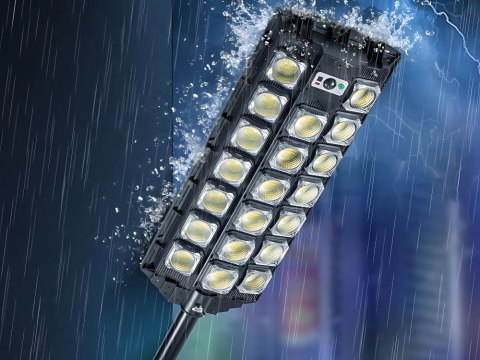 Lampa solarna uliczna led z pilotem mocna wodoodporna ip65 czujnik ruchu Lampa solarna uliczna led z pilotem mocna wodoodporna ip65 czujnik ruchu