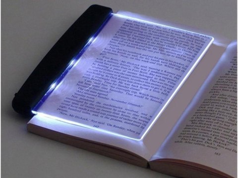 Lampka do czytania książek w nocy podświetlacz panel strona led przenośna Lampka do czytania książek w nocy podświetlacz panel strona led przenośna