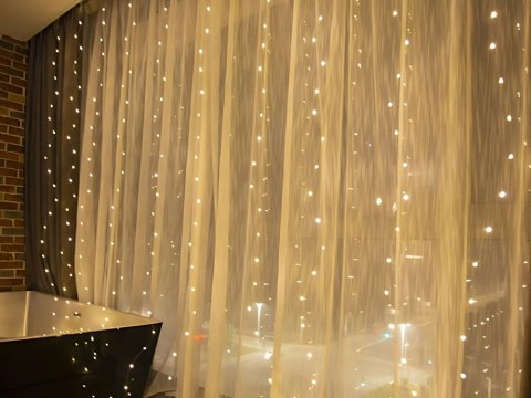 Lampki girlanda kurtyna świetlna świąteczna 300 led wewnętrzna ciepła usb Lampki girlanda kurtyna świetlna świąteczna 300 led wewnętrzna ciepła usb