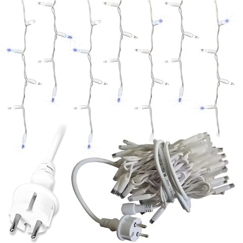 Lampki kurtyna świetlna girlanda świąteczna ozdoba 300 led zimna ip44 Lampki kurtyna świetlna girlanda świąteczna ozdoba 300 led zimna ip44