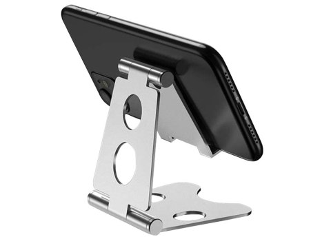 Podstawka pod na telefon tablet uchwyt stojak metalowy antypoślizgowy Podstawka pod na telefon tablet uchwyt stojak metalowy antypoślizgowy