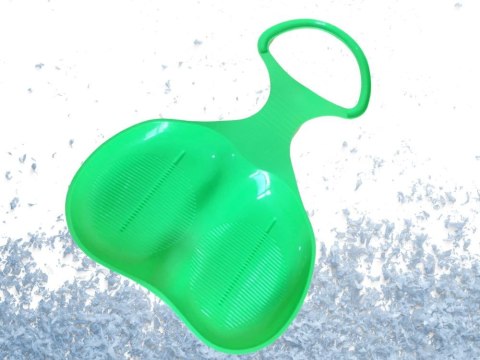 Sanki plastikowe jabłuszko ślizgacz do zjeżdżania ślizg na śnieg duże Sanki plastikowe jabłuszko ślizgacz do zjeżdżania ślizg na śnieg duże