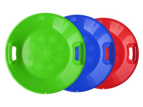 Sanki plastikowe talerz ślizg slizgacz zjazdowy na śnieg okrągłe duże 62cm Sanki plastikowe talerz ślizg slizgacz zjazdowy na śnieg okrągłe duże 62cm