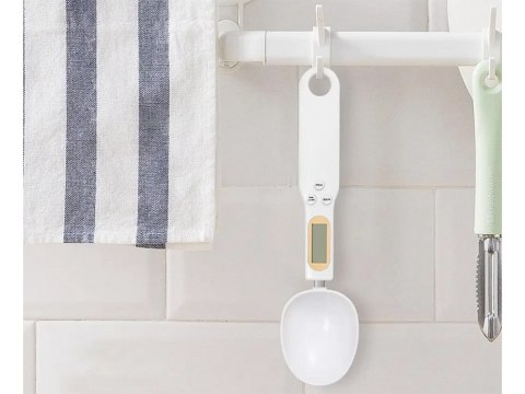 Waga kuchenna łyżka elektroniczna lcd cyfrowa prcyzyjna do ręczna 500g Waga kuchenna łyżka elektroniczna lcd cyfrowa prcyzyjna do ręczna 500g