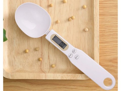 Waga kuchenna łyżka elektroniczna lcd cyfrowa prcyzyjna do ręczna 500g Waga kuchenna łyżka elektroniczna lcd cyfrowa prcyzyjna do ręczna 500g