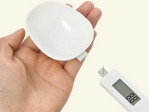 Waga kuchenna łyżka elektroniczna lcd cyfrowa prcyzyjna do ręczna 500g Waga kuchenna łyżka elektroniczna lcd cyfrowa prcyzyjna do ręczna 500g