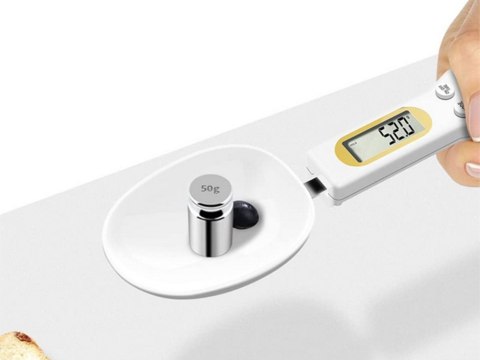 Waga kuchenna łyżka elektroniczna lcd cyfrowa prcyzyjna do ważenia ręczna Waga kuchenna łyżka elektroniczna lcd cyfrowa prcyzyjna do ważenia ręczna