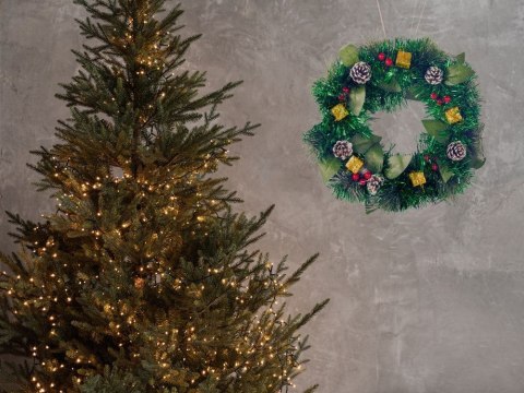 Wianek stroik wieniec na boże narodzenie święta dekoracja na drzwi okno Wianek stroik wieniec na boże narodzenie święta dekoracja na drzwi okno
