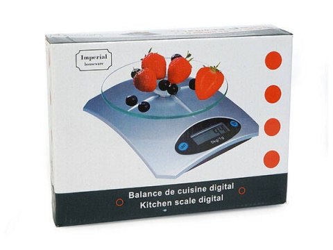 Elektroniczna waga kuchenna szklana wyświetlacz precyzyjna 5 kg/1g lcd Elektroniczna waga kuchenna szklana wyświetlacz precyzyjna 5 kg/1g lcd