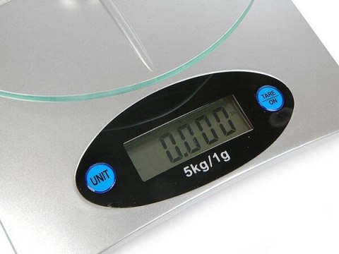 Elektroniczna waga kuchenna szklana wyświetlacz precyzyjna 5 kg/1g lcd Elektroniczna waga kuchenna szklana wyświetlacz precyzyjna 5 kg/1g lcd