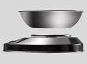 Elektroniczna waga kuchenna z misą 5kg/1g cyfrowa precyzyjna metalowa