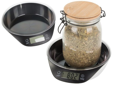 Elektroniczna waga kuchenna z wyjmowana misą 5kg/1g cyfrowa precyzyjna Elektroniczna waga kuchenna z wyjmowana misą 5kg/1g cyfrowa precyzyjna