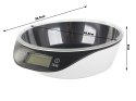 Elektroniczna waga kuchenna z wyjmowana misą 5kg/1g cyfrowa precyzyjna