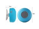 Głośnik bluetooth mini bezprzewodowy ipx4 przenośny bas mobilny przyssawka