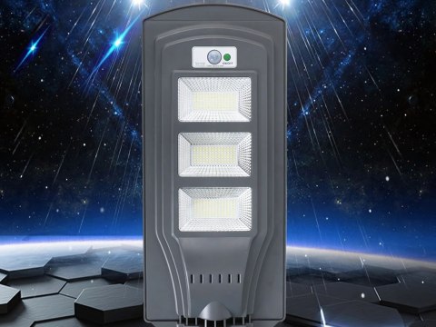 Lampa solarna uliczna led latarnia z pilotem czujnik ruchu i zmierzchu ip65 Lampa solarna uliczna led latarnia z pilotem czujnik ruchu i zmierzchu ip65