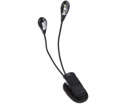 Lampka z klipsem led biurkowa szkolna elastyczna do czytania podwójna klips Lampka z klipsem led biurkowa szkolna elastyczna do czytania podwójna klips