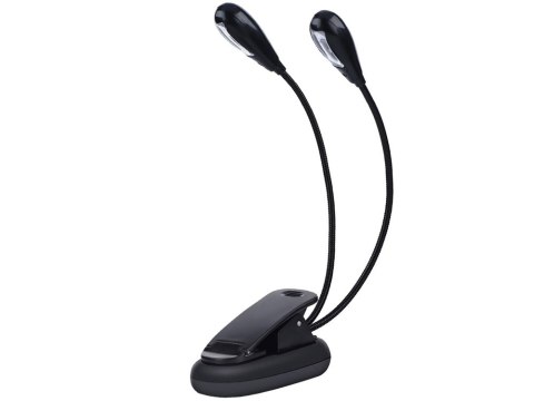 Lampka z klipsem led biurkowa szkolna elastyczna do czytania podwójna klips Lampka z klipsem led biurkowa szkolna elastyczna do czytania podwójna klips