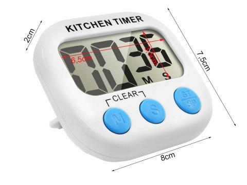 Minutnik kuchenny zegar elektroniczny do kuchni na magnes cyfrowy timer Minutnik kuchenny zegar elektroniczny do kuchni na magnes cyfrowy timer