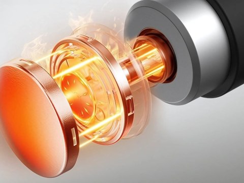 Pistolet do masażu masażer mocny rozgrzewający chłodzący 10 koncówek usb Pistolet do masażu masażer mocny rozgrzewający chłodzący 10 koncówek usb