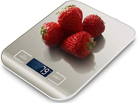 Precyzyjna waga kuchenna elektroniczna 5kg/1g domowa wyświetlacz lcd stal Precyzyjna waga kuchenna elektroniczna 5kg/1g domowa wyświetlacz lcd stal