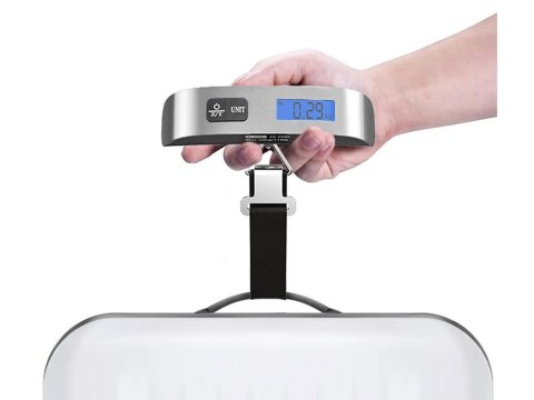 Waga elektroniczna bagażowa lotnicza podróżna turystyczna do walizki 50kg Waga elektroniczna bagażowa lotnicza podróżna turystyczna do walizki 50kg