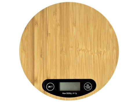 Waga kuchenna bambusowa elektroniczna lcd domowa płaska dotykowa do 5kg Waga kuchenna bambusowa elektroniczna lcd domowa płaska dotykowa do 5kg