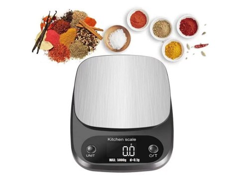 Waga kuchenna elektroniczna lcd domowa dokładna precyzyjna do 10kg 1g Waga kuchenna elektroniczna lcd domowa dokładna precyzyjna do 10kg 1g