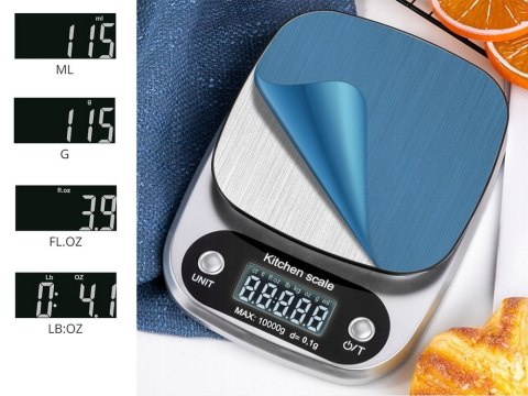 Waga kuchenna elektroniczna lcd domowa dokładna precyzyjna do 10kg 1g Waga kuchenna elektroniczna lcd domowa dokładna precyzyjna do 10kg 1g