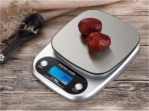 Waga kuchenna elektroniczna lcd domowa dokładna precyzyjna do 10kg 1g Waga kuchenna elektroniczna lcd domowa dokładna precyzyjna do 10kg 1g