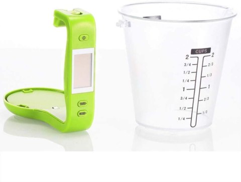 Waga kuchenna kubek elektroniczna lcd cyfrowa precyzyjna do ważenia 1kg/1g Waga kuchenna kubek elektroniczna lcd cyfrowa precyzyjna do ważenia 1kg/1g