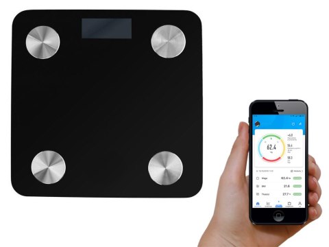 Waga łazienkowa analityczna smart android ios apikacja precyzyjna bluetooth Waga łazienkowa analityczna smart android ios apikacja precyzyjna bluetooth