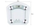 Waga łazienkowa elektroniczna 180kg szklana lcd analityczna przezroczysta