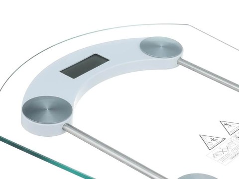 Waga łazienkowa elektroniczna 180kg szklana lcd analityczna przezroczysta Waga łazienkowa elektroniczna 180kg szklana lcd analityczna przezroczysta