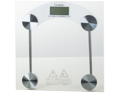 Waga łazienkowa elektroniczna 180kg szklana lcd przezroczysta do łazienki Waga łazienkowa elektroniczna 180kg szklana lcd przezroczysta do łazienki