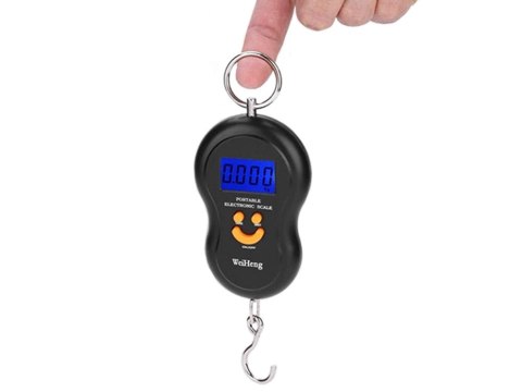 Waga wędkarska hakowa bagażowa podróżna wisząca elektroniczna lcd 50kg Waga wędkarska hakowa bagażowa podróżna wisząca elektroniczna lcd 50kg